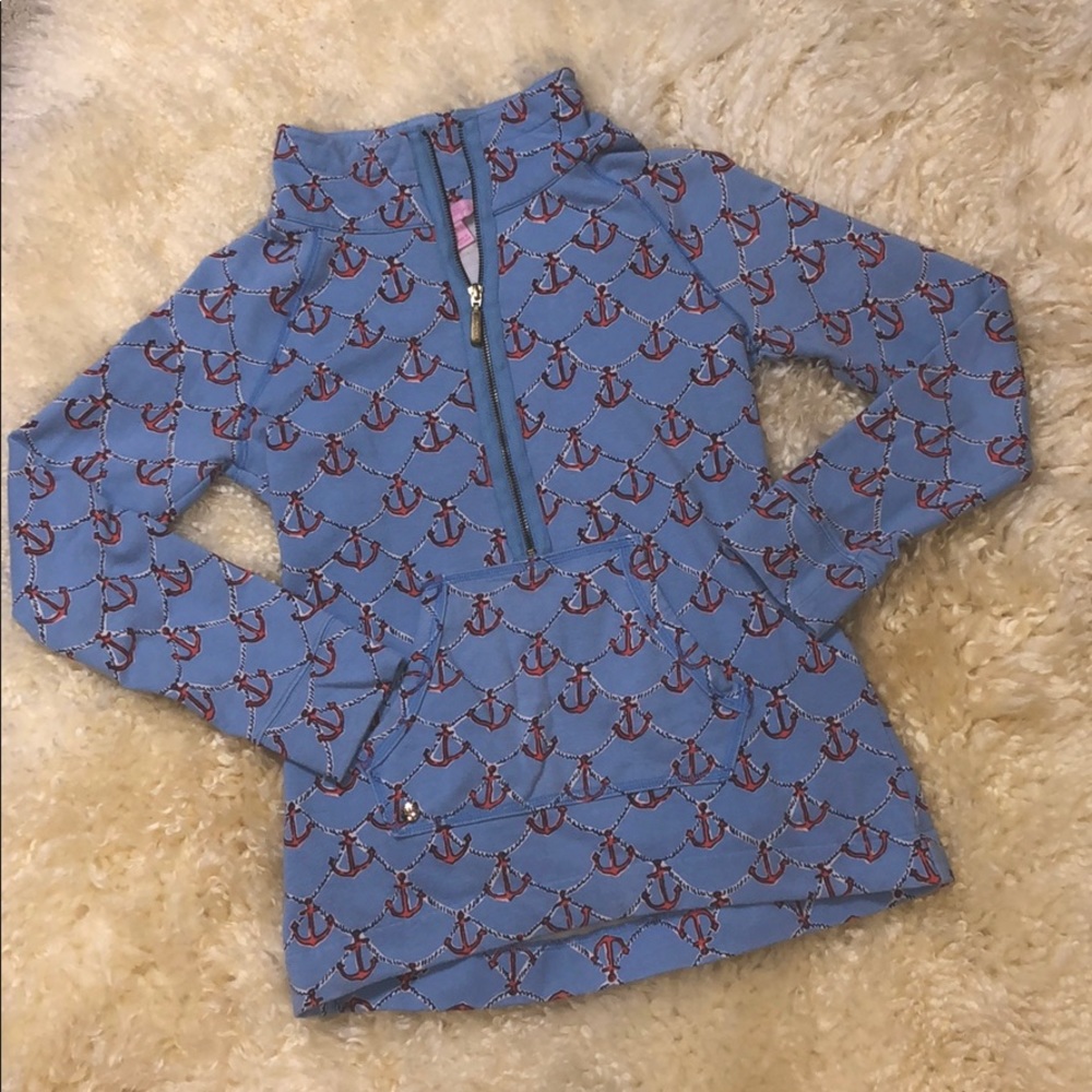 Lilly Pulitzer anchors away skipper pullover